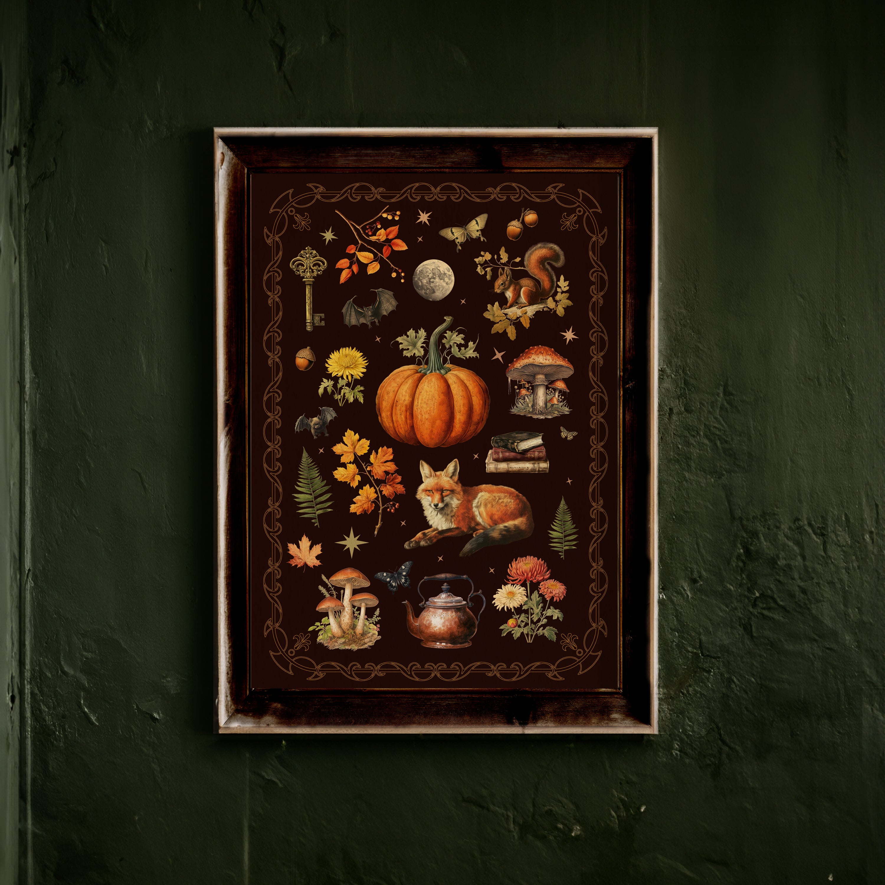 ART PRINT AUTUMN COLLAGE