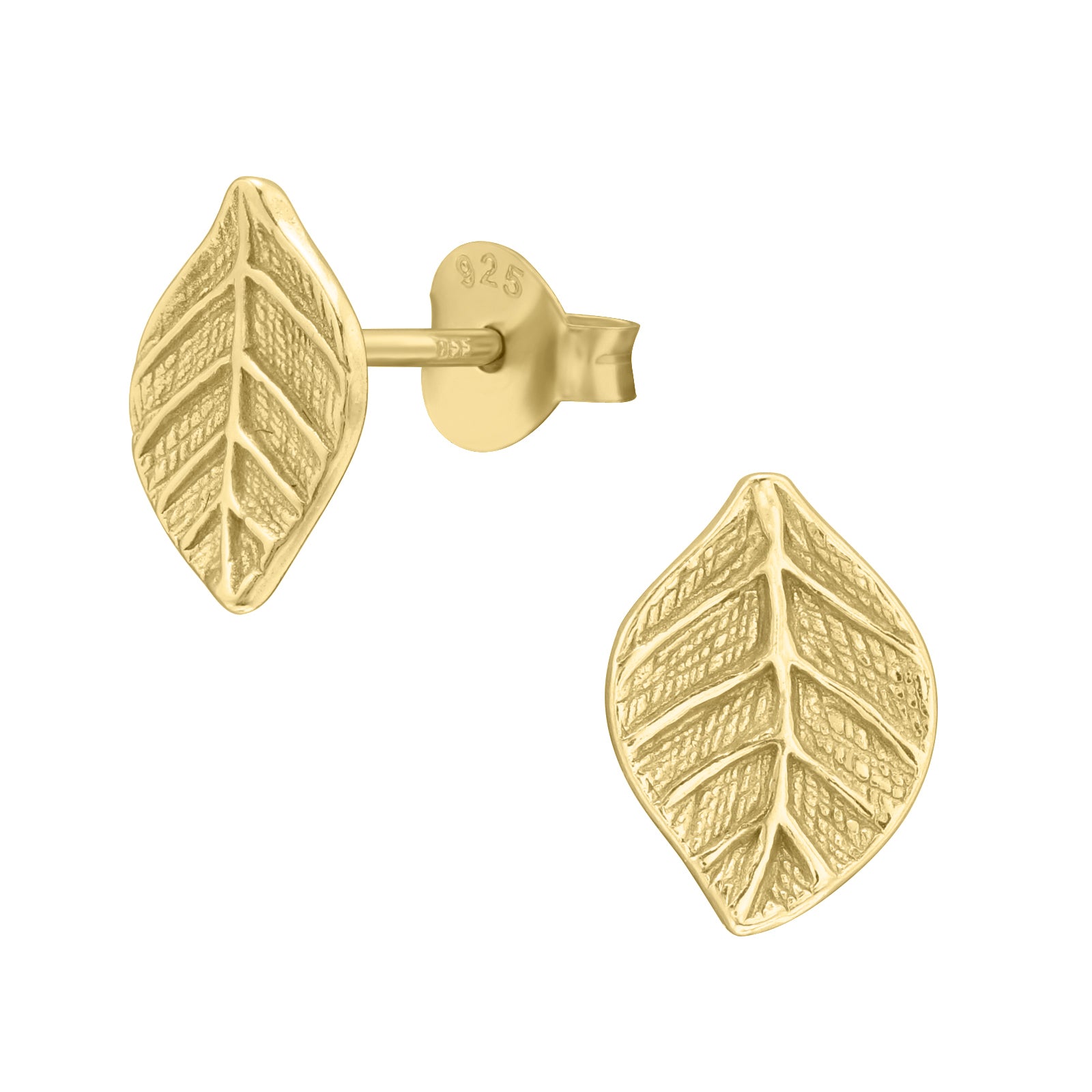 EAR STUDS SMALL LEAF