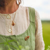 AMBER BEE PENDANT