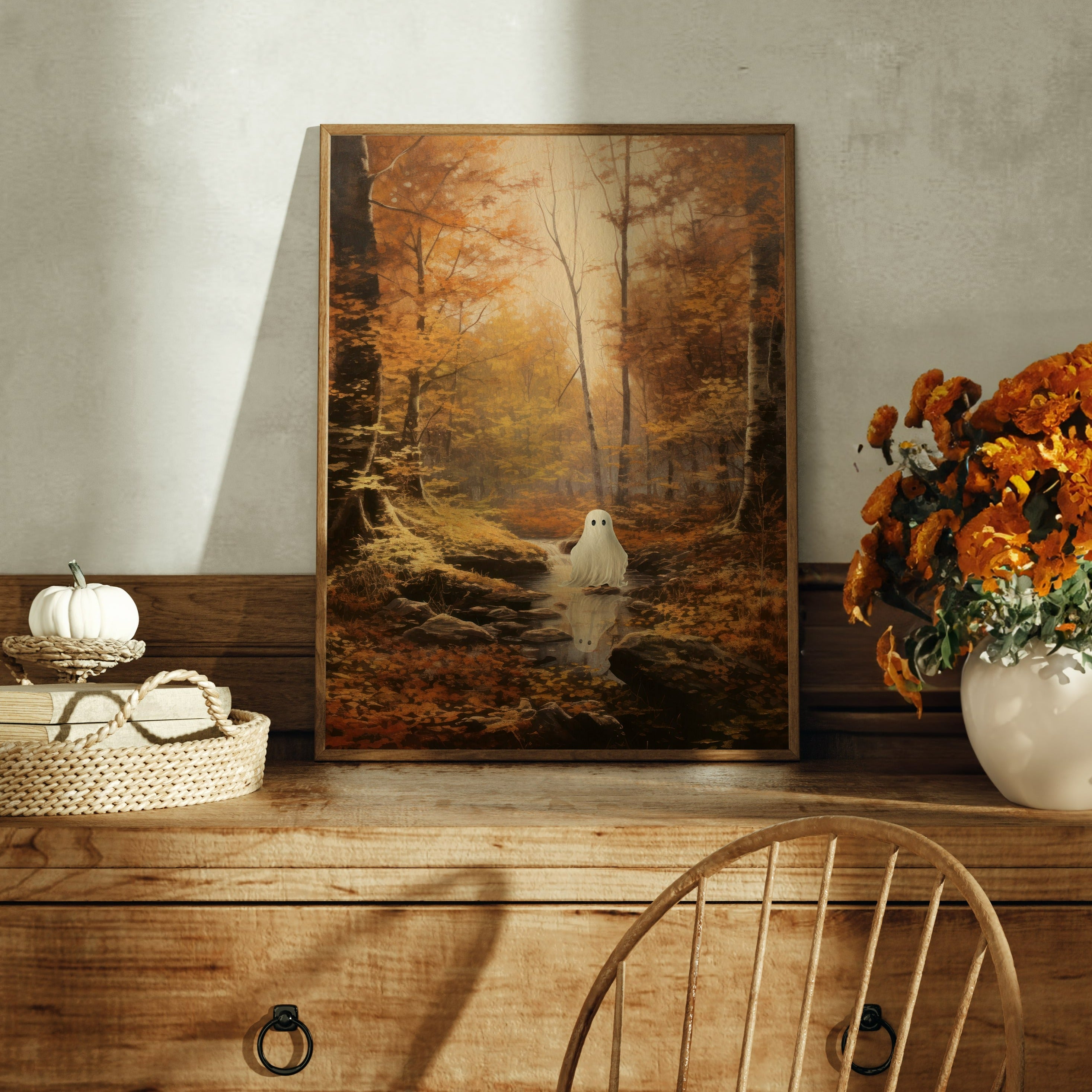 ART PRINT AUTUMN FOREST & SPIRIT