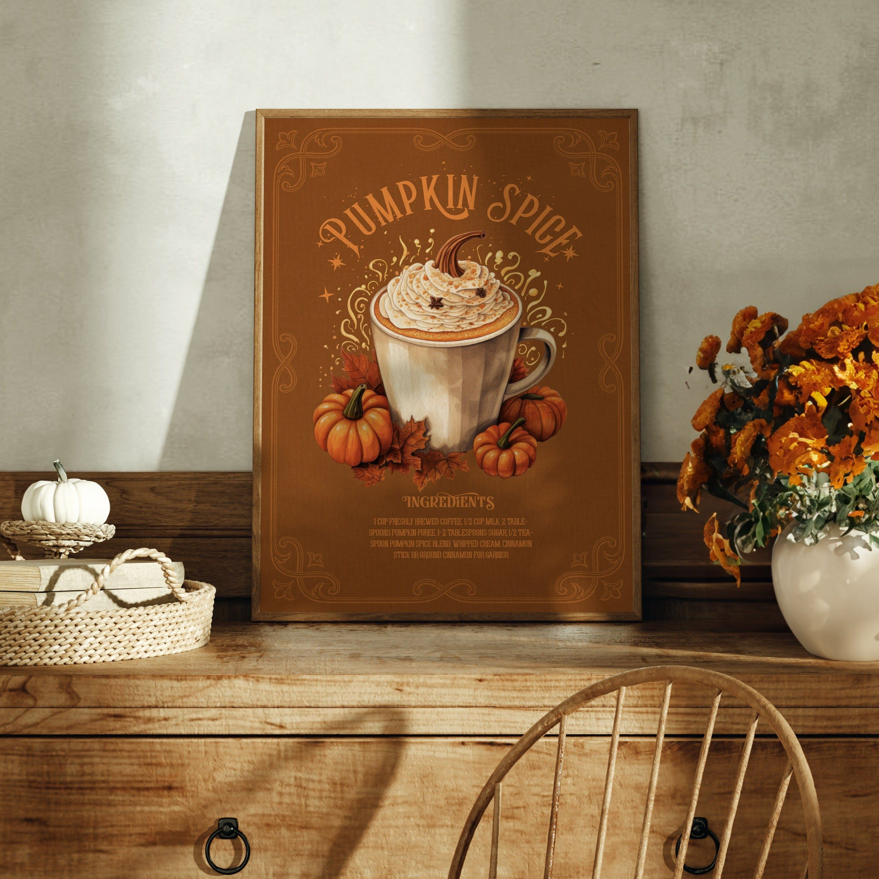 ART PRINT PUMPKIN SPICE