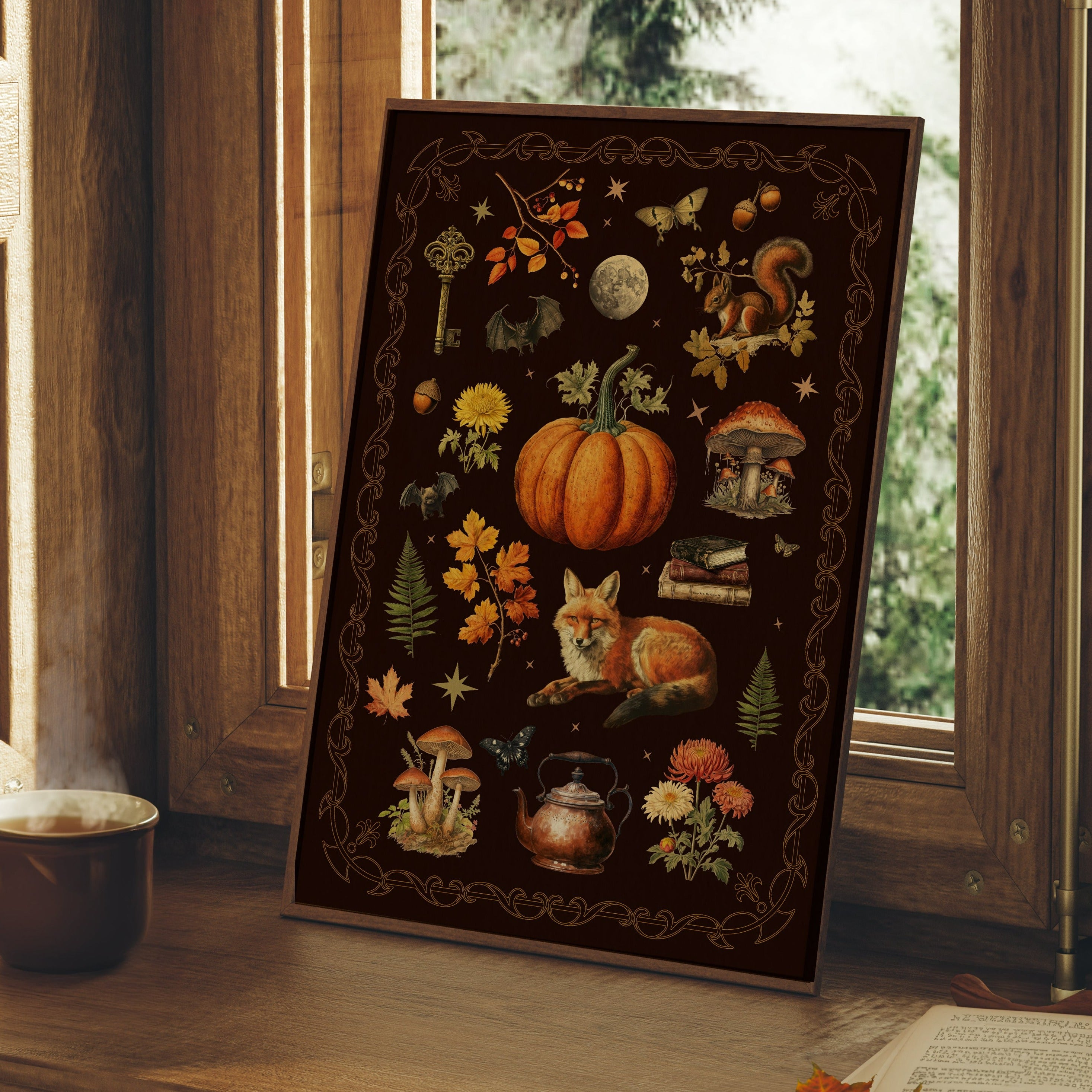 ART PRINT AUTUMN COLLAGE