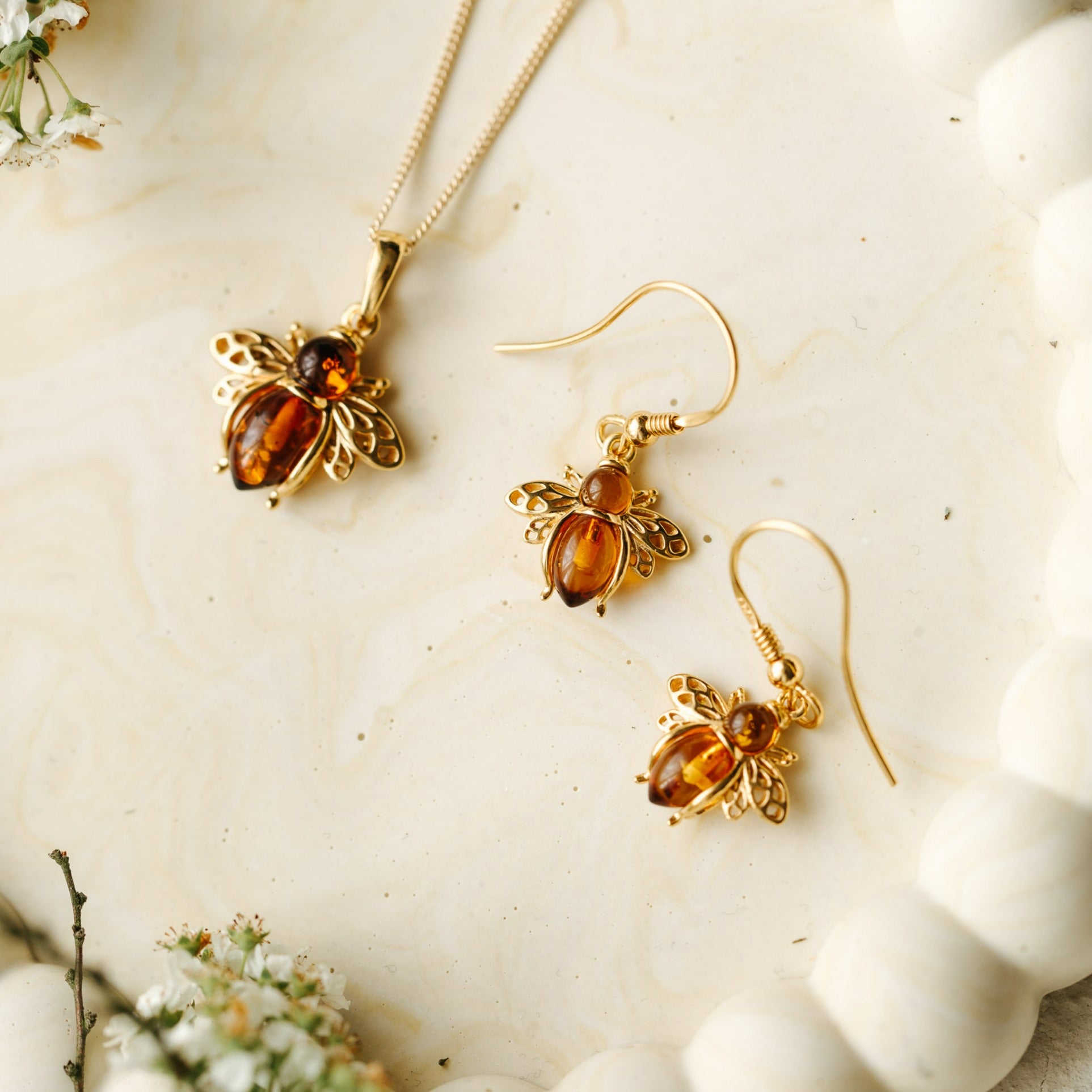 AMBER BEE JEWELRY SET