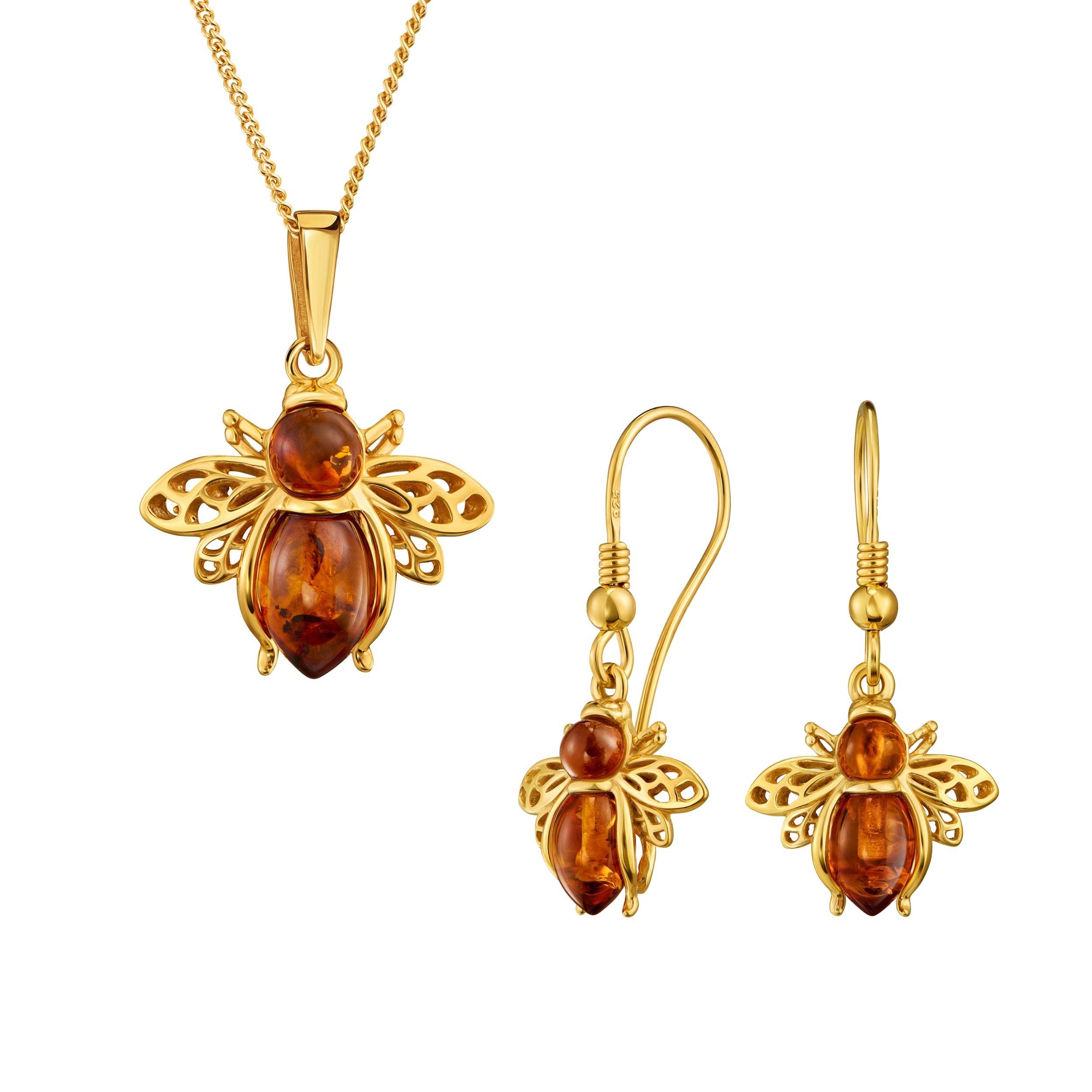 AMBER BEE JEWELRY SET