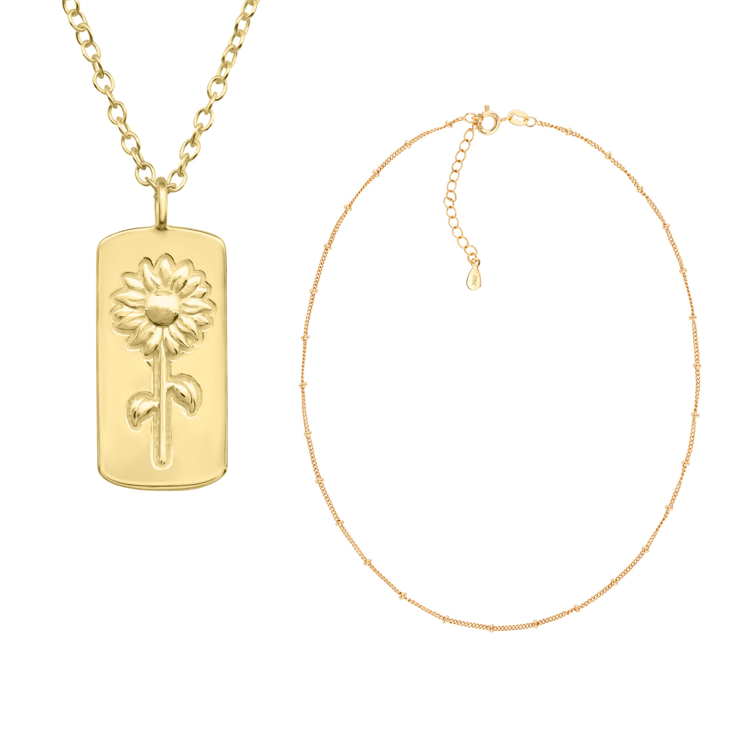 JEWELRY SET FILIGRA & SUNFLOWER