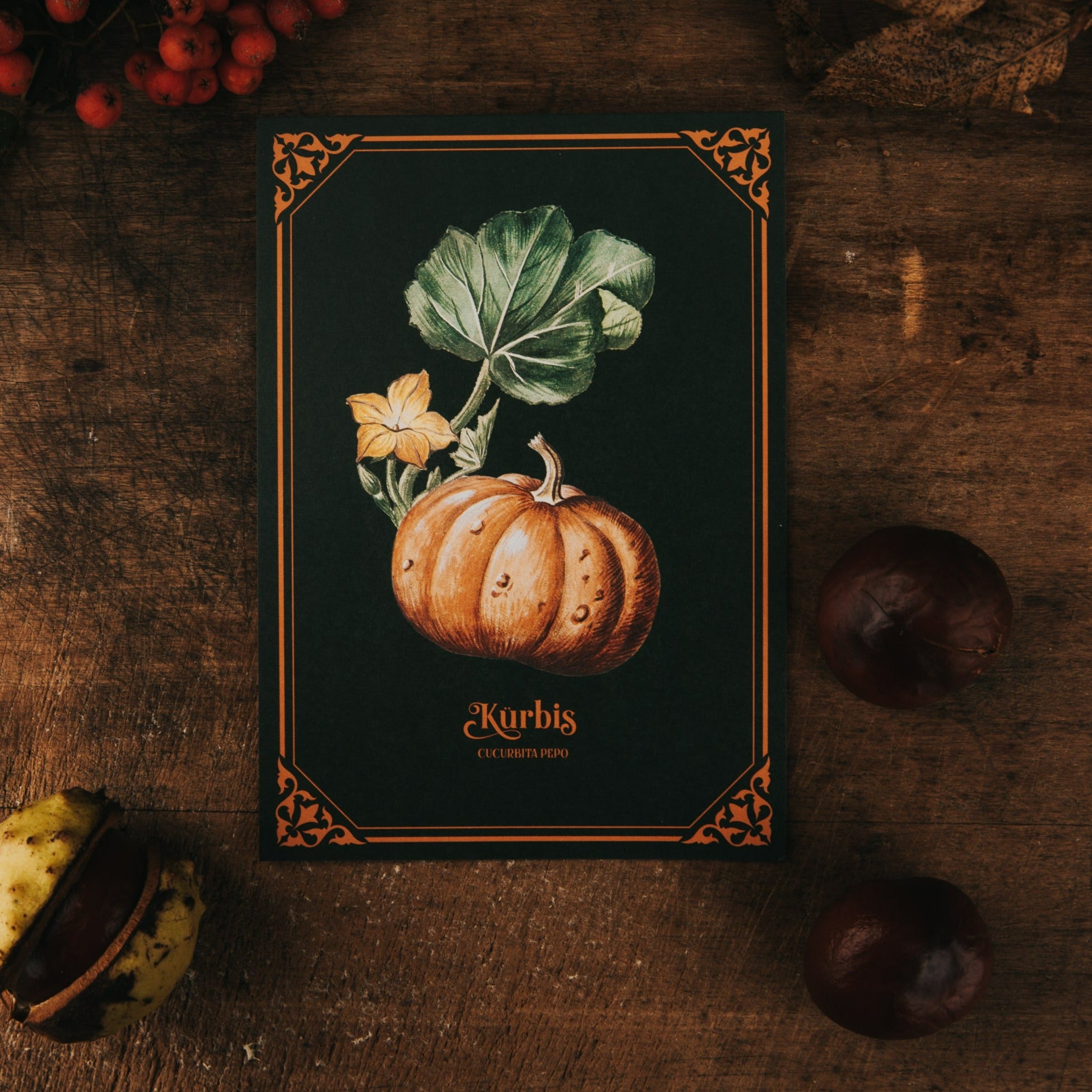 POSTCARD PUMPKIN