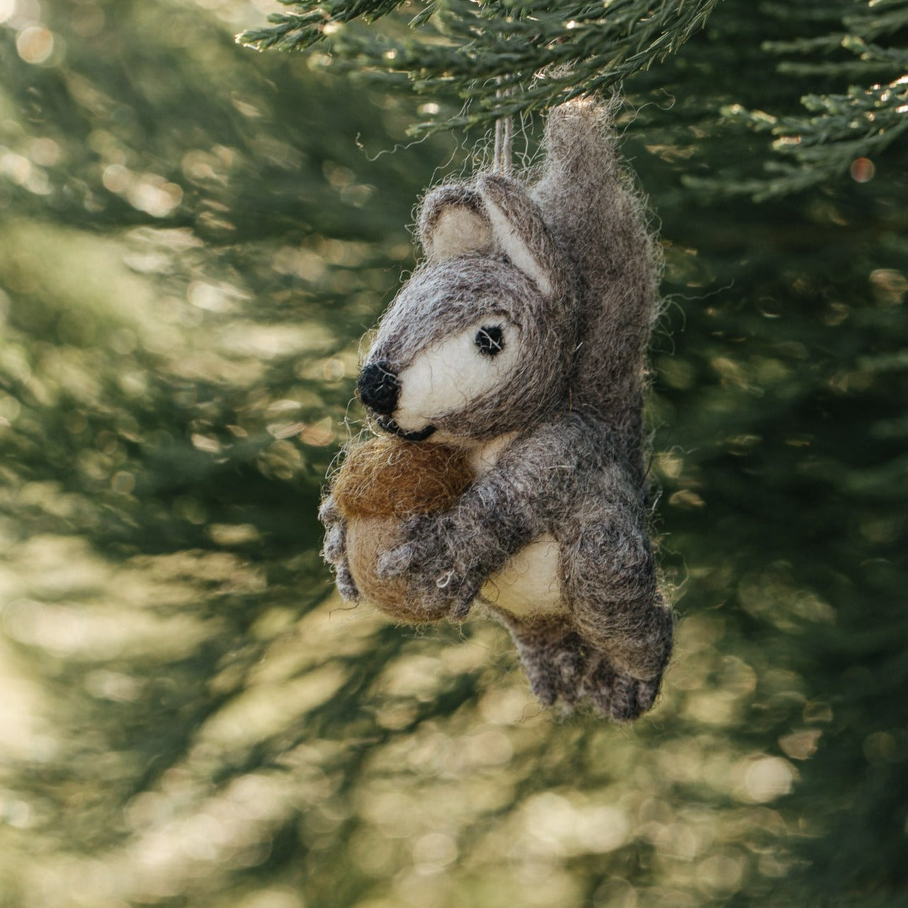 FELT PENDANT SQUIRREL