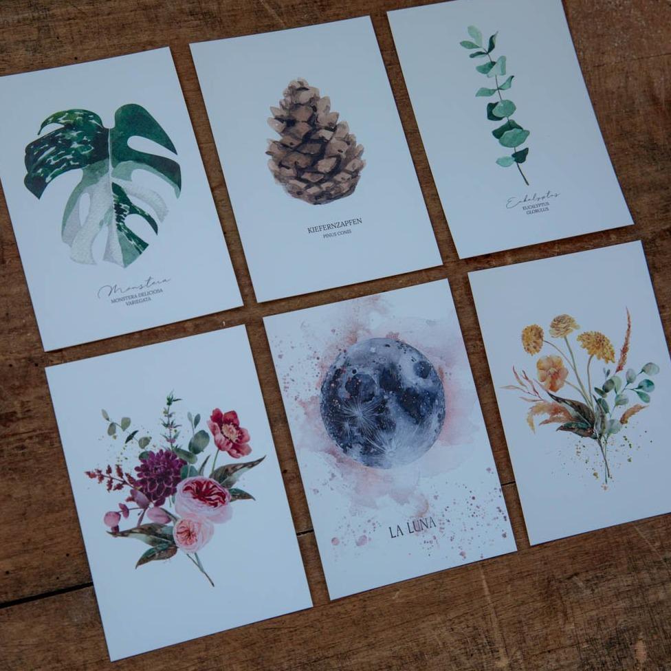 POSTKARTE EUKALYPTUS - FLEURISCOEUR-